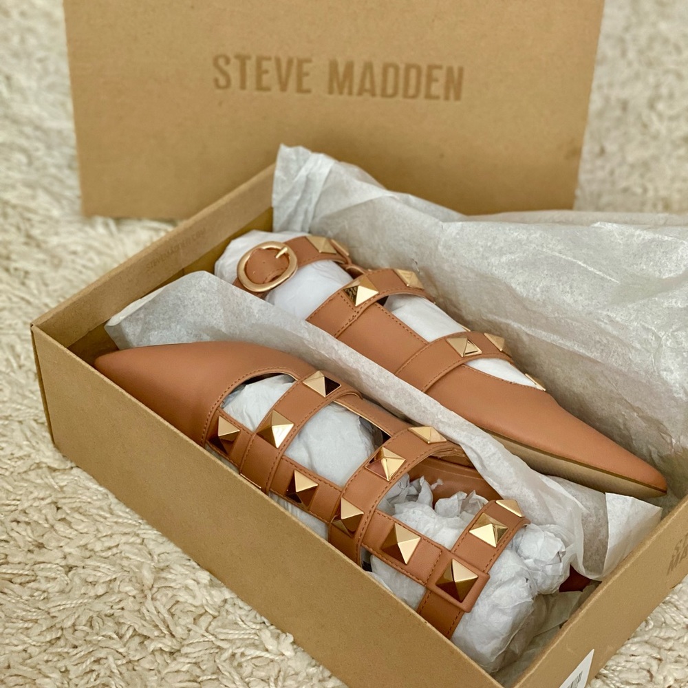 Steve Madden Rock Studded Flat Gladiator Sandal
